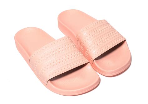 Lyst Adidas Originals Adilette Slides In Pink