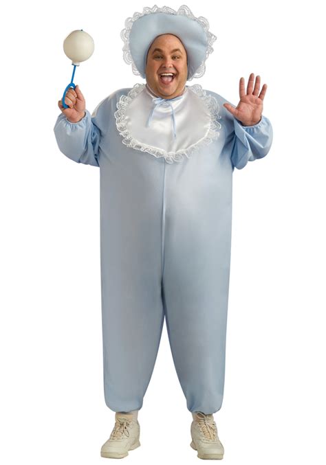 Adult Baby Boy Plus Size Costume 1x Adult Baby Costume