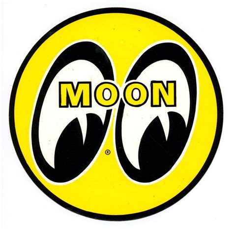 Vintage Racing Logo Decals From The 1970s Mooneyes Logo Mooneyes
