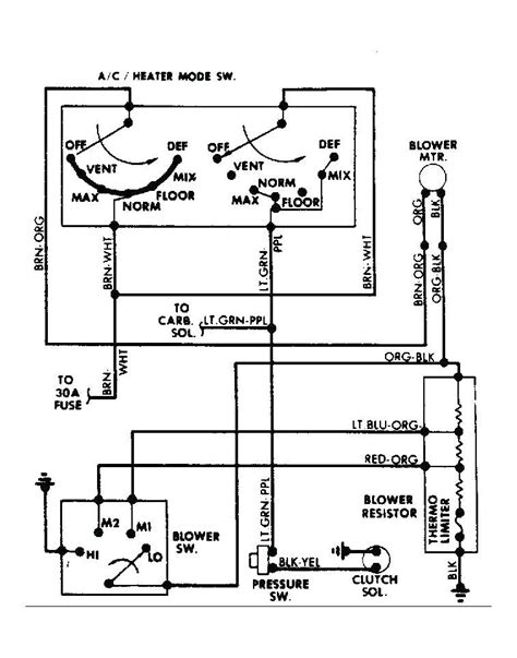 ee ford econoline  blower wiring schematic  diagram