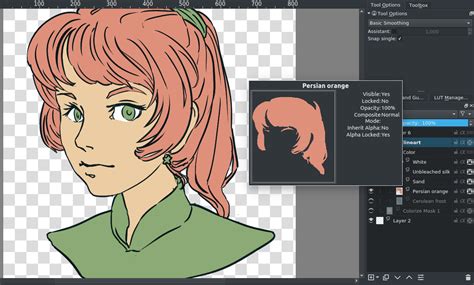 Krita Hair Tutorial If You Want To See More