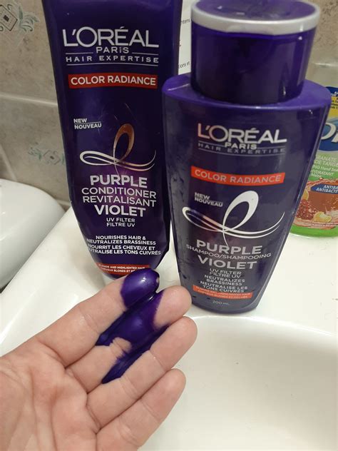 Loreal Paris Color Radiance Purple Shampoo And Conditioner Reviews In