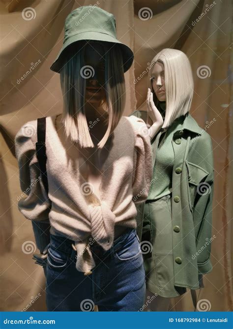 Fashion Dummy Seasonal Clothing For Women Stock Photo Image Of