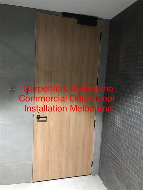 Commercial Office Door Installation Melbourne Professional Door