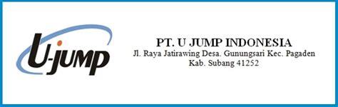 Pt uwu jump indonesia / pt uwu jump indonesia / pt tk industrial indonesia. Pt Uwu Jump Indonesia : Jatirawing rt/rw:, 013 /, 006, gunungsari, pagaden, kab. - Cola Wallpaper