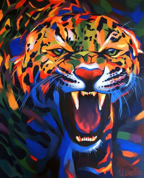 Pin By Pinner On Colors Tiger Art Artist Animal Paintings