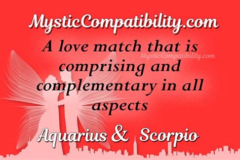 Aquarius Scorpio Compatibility Mystic Compatibility