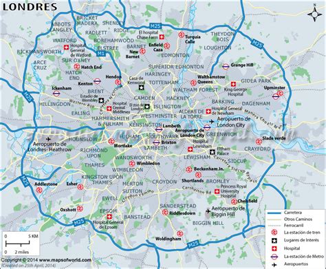 Mapa De Londres