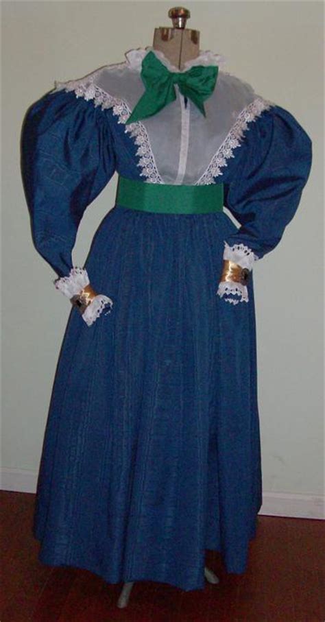 1830 Period Dress For Civil War Reenactment Victorian Southern Belle Including Plus Sizes