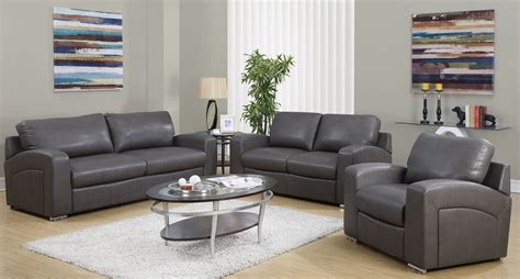 Charcoal Gray Match Living Room Set From Monarch 8503gy