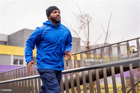 Black Man Jogging High Res Stock Photo Getty Images