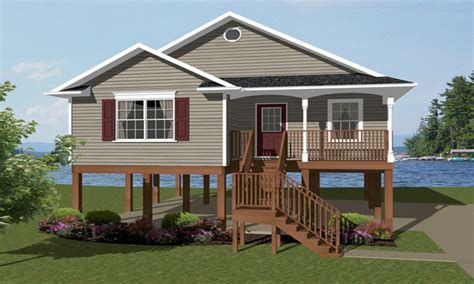 Elevated house plans beach house. Elevated Beach House Plans One Story House Plans, coastal ...