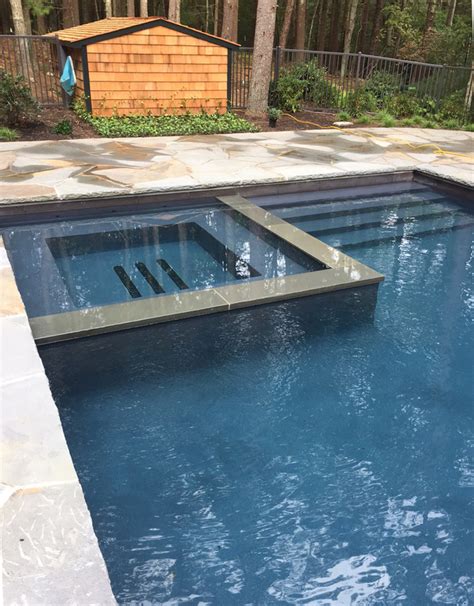 Portfolio Island Gunite Pools