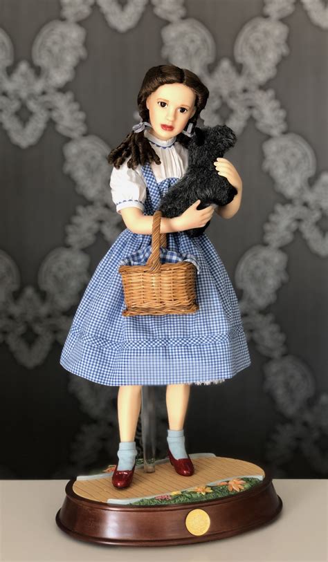 Dorothy And Toto The Wizard Of Oz Official Portait Doll The Franklin