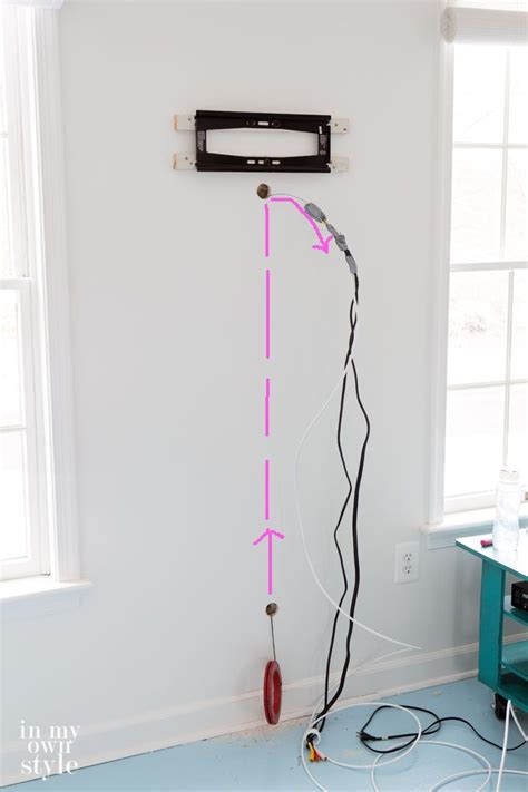 How To Hide Cords On A Wall Mounted Tv Home Decor Diy Home
