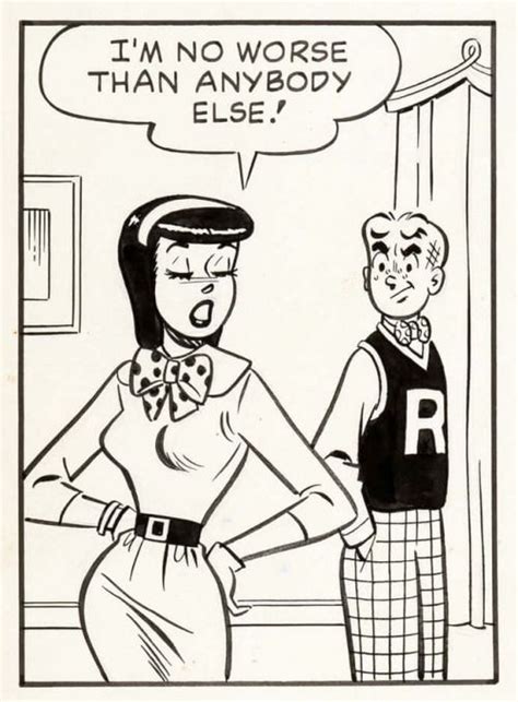 Veronica Lodge In Archie Comics By Dan Decarlo Archie Comics Veronica Comic Book Panels