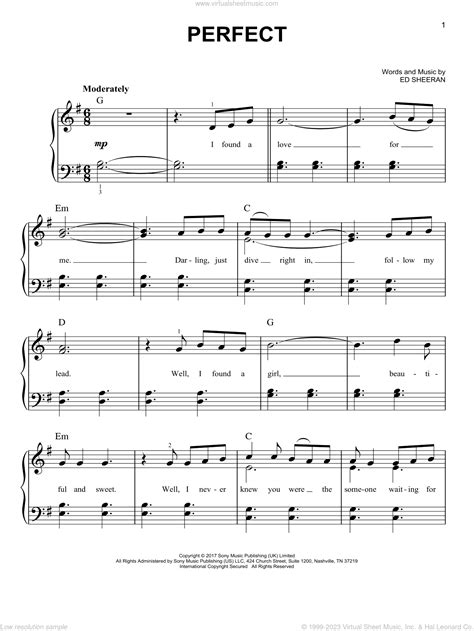 Perfect Easy Sheet Music For Piano Solo Pdf Interactive