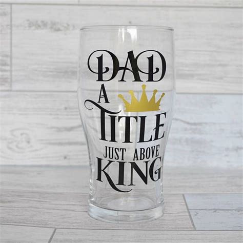 Dad Pint Glass Best Dad Beer Glass Beer Love T Etsy Dads Beer Glass Pint Glass Beer Glass