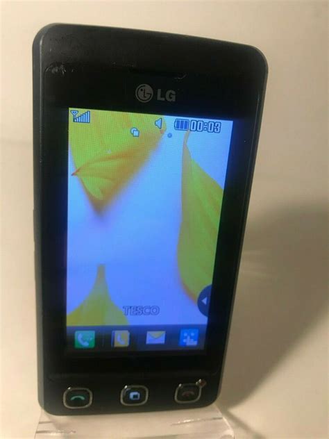 Lg Cookie Kp500 Black Unlocked Smartphone Mobile Lg Bar