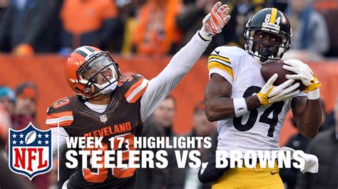 Steelers Vs Browns Week 17 Highlights Nfl Youtube