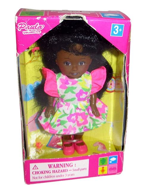 vintage miniature paula collection african american vinyl and plastic 4 5 doll 18859530319