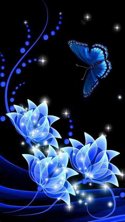 Iphone Blue Butterfly Wallpapers