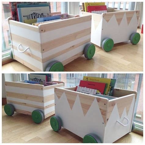 Check out our quick and easy printable gifts. mommo design: IKEA HACKS WITH PAINT - Flisat toy boxes ...