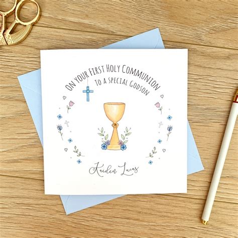 First Holy Communion Card For A Boy Just For Cards Greetings Cards