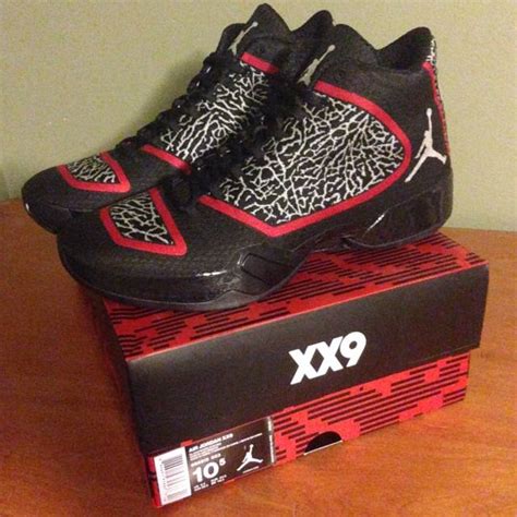 Air Jordan Xx9 2015 Size105 Blackgym Redwhite Aj 29 Ds Kixify