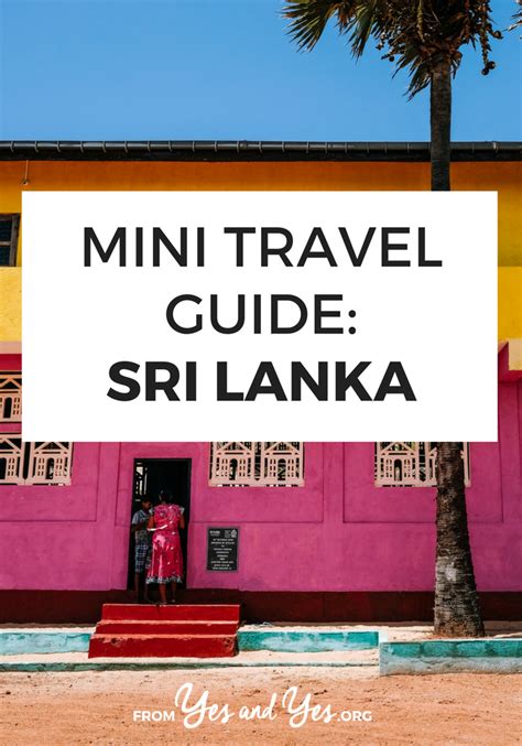 Mini Travel Guide Sri Lanka