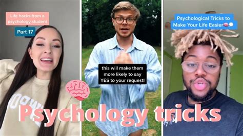Psychology Tricks And Facts Tiktok Compilation Youtube