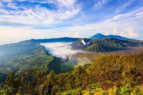 Mount Bromo Volcano East Java Surabuya Indonesia 1357548 Stock Photo
