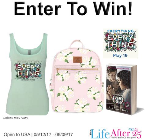 Your Life After 25 Enter To Win Your Life After 25s Everything