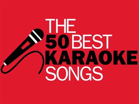top 50 best karaoke songs list of all time for all song genres from rock to pop