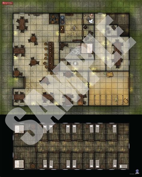 Pathfinder Flip Mat Classics Tavern