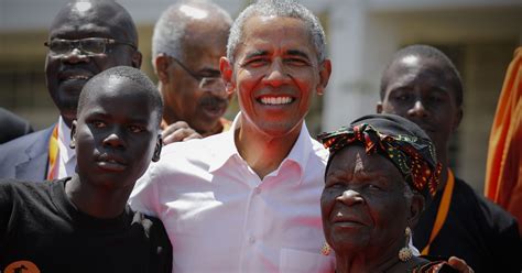 Barack Obama Visits Kenya During First Post Presidency Trip To Africa