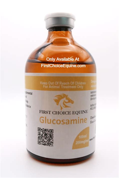 Glucosamine 200mgml 100ml First Choice Equine
