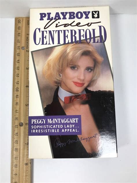 Playboy Video Centerfold Peggy Mcintaggart Sophisticated Etsy