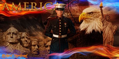 Patriotic Background Images Symbols Of America American Flag Bald