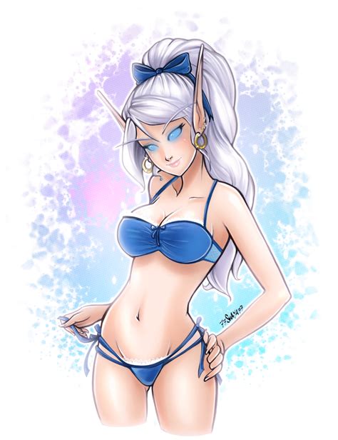 Sexy High Elf Commission By 77shaya77 On Deviantart