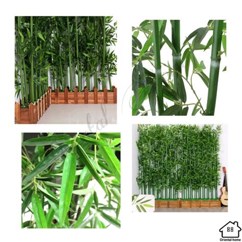 Artificial Bamboo Plant Tree For Indoor And Outdoor Display Home