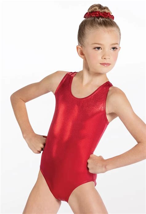 Custom Sleeveless Dance Wear Girls Gymnastics Competition Leotards