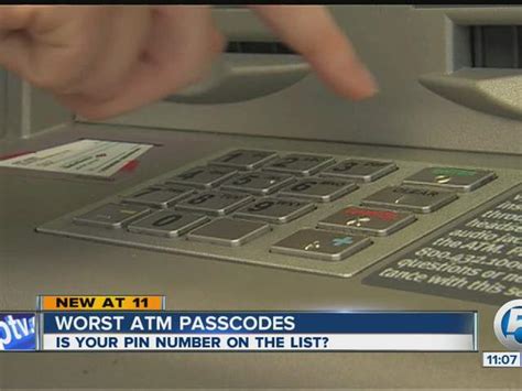 Is Your Atm Passcode One Of The 20 Worst Cleveland