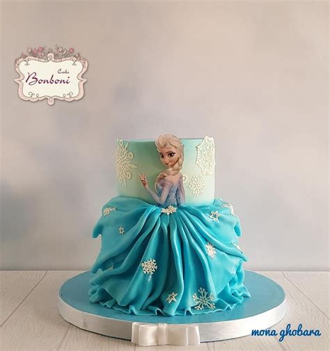 See if you can spot the differences in these. Frozen - cake by Bonboni Cake - CakesDecor in 2020 ...