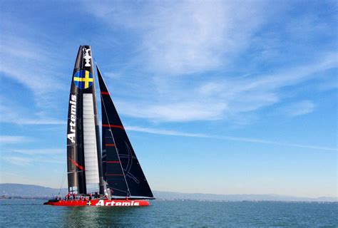 Trimaran Projects And Multihull News Artemis Take Their New Ac72
