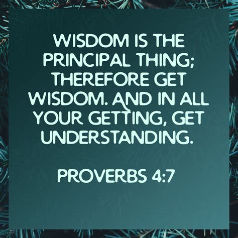 Proverbs 47 Proverbs 4 Proverbs 4 7 Proverbs