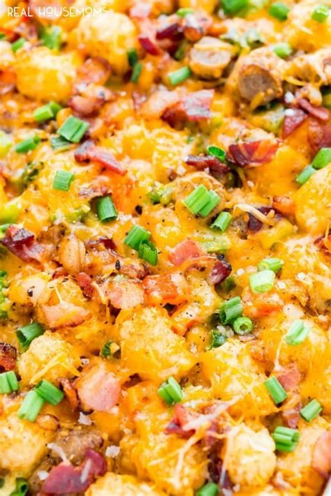 Some are pure comfort food and combine the rich and savory elements that give most casseroles their but there's also room for a tater tot casserole of a different nature; 30 Tater Tot Casseroles That Are Out-of-This-World ...
