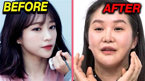 Kpop Idols Before And After Makeup Tutorial Pics