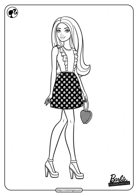 Free Coloring Pages Fashionistas