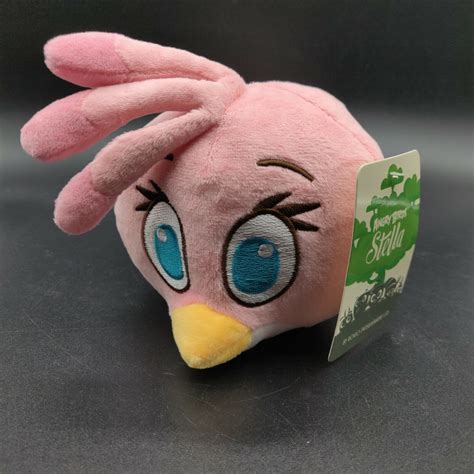 Angry Birds Plush Stella Pink Stuffed Animal Toy Bird Rovio